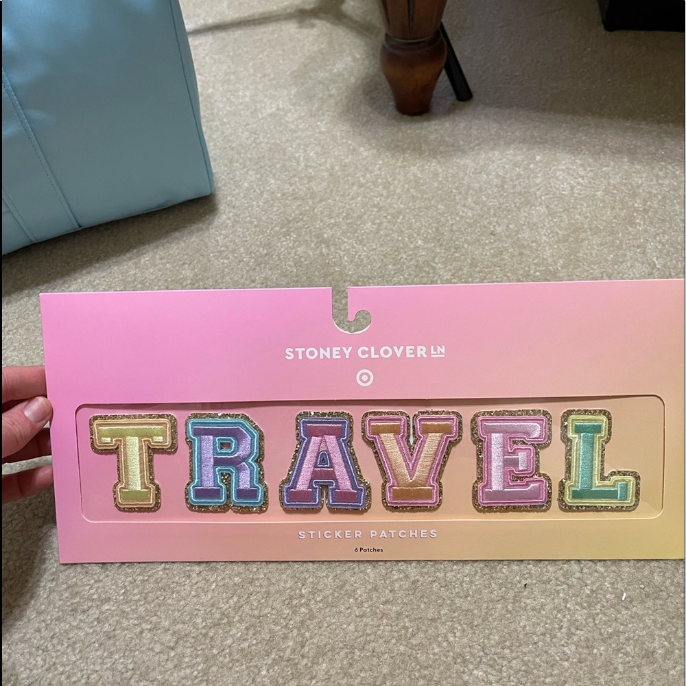 NWT STONEY CLOVER X TARGET Travel Patches